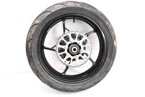 Kawasaki - 20 Kawasaki Ninja 650 ABS Rear Wheel Rim Rotor Sprocket & Tire 160/60-17 EX650M - Image 1