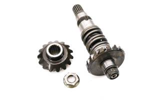 Kawasaki - 03 Kawasaki Bayou 250 2x4 Transmission Bevel Gears Output Shaft KLF250 - Image 2