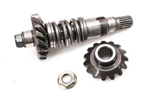 Kawasaki - 03 Kawasaki Bayou 250 2x4 Transmission Bevel Gears Output Shaft KLF250 - Image 3