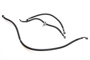 Kawasaki - 09 Kawasaki Versys 650 Brake Lines Front Rear KLE650 - Image 1