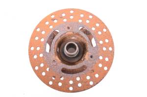 Kawasaki - 99 Kawasaki Prairie 400 2x4 Front Wheel Hub & Rotor Left Right KVF400 - Image 2