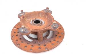 Kawasaki - 99 Kawasaki Prairie 400 2x4 Front Wheel Hub & Rotor Left Right KVF400 - Image 3