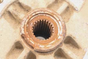 Kawasaki - 03 Kawasaki Bayou 250 2x4 Rear Brake Drum Hub Assembly KLF250 - Image 2