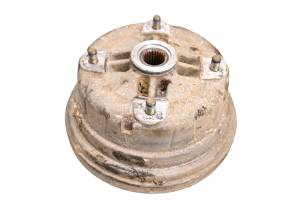 01 Kawasaki Bayou 220 2x4 Rear Right Brake Drum Assembly KLF220