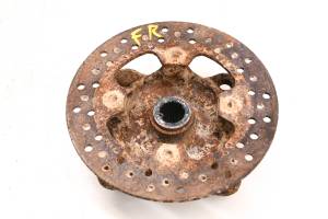 16 Kawasaki Mule PRO-DXT EPS 4x4 Front Wheel Hub & Rotor Left Right KAF1000