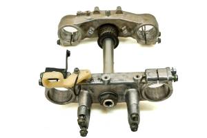 03 Kawasaki KLX400R Triple Tree Handlebar Clamps DRZ400