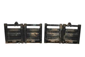 Kawasaki - 18 Kawasaki Mule PRO-DXT Left & Right Cargo Box Side Panels & Brackets KAF1000 - Image 3