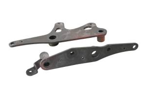 Kawasaki - 23 Kawasaki Ninja 400 Swingarm Bracket Mounts Left & Right EX400 - Image 4