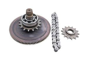 00 Polaris Scrambler 500 4x4 Transmission Shaft Chain & Gears