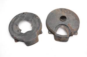 Yamaha - 86 Yamaha Moto-4 200 2x4 Rear Brake Rotor Guard Cover Housing YFM200DXS - Image 2