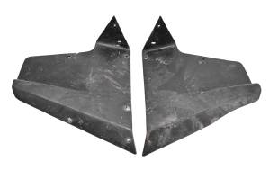 86 Yamaha Moto-4 200 Rear Mud Guard Covers Panels Fenders Left & Right YFM200N
