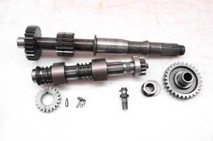 02 Suzuki Vinson 500 4x4 Transmission Shaft Drive & Gears LTA500F