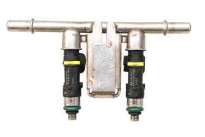 12 Polaris Ranger Crew 800 4x4 Fuel Injectors & Rail