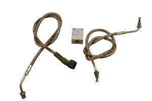 12 Polaris Sportsman 850 XP 4x4 Front Brake Lines & Fitting