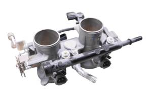 Kawasaki - 22 Kawasaki Ninja 400 Throttle Body Fuel Injectors & Rail EX400 - Image 2