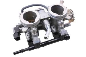 Kawasaki - 22 Kawasaki Ninja 400 Throttle Body Fuel Injectors & Rail EX400 - Image 4