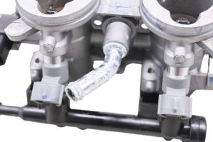 Kawasaki - 22 Kawasaki Ninja 400 Throttle Body Fuel Injectors & Rail EX400 - Image 5