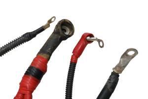 Kawasaki - 23 Kawasaki Mule PRO-DXT EPS 4x4 Positive Negative & Ground Battery Lead Cables KDT1000 - Image 4