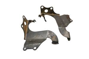 06 Honda Rancher 350 Oil Cooler Brackets Mounts TRX350FM