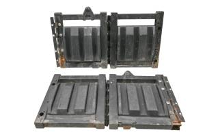 17 Kawasaki Mule Pro-DXT EPS LE Left & Right Cargo Box Side Cover Panels & Brackets KAF1000CH