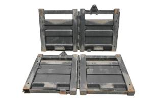 Kawasaki - 17 Kawasaki Mule Pro-DXT EPS LE Left & Right Cargo Box Side Cover Panels & Brackets KAF1000CH - Image 3