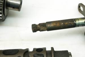 Honda - 86 Honda Fourtrax 350 4x4 Transmission Shift Forks & Drum TRX350 - Image 6