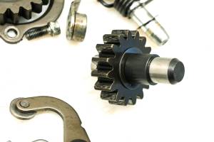 Honda - 86 Honda Fourtrax 350 4x4 Transmission Shift Forks & Drum TRX350 - Image 8