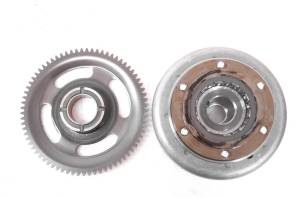 Kawasaki - 99 Kawasaki Prairie 400 2x4 Flywheel Starter Clutch Bearing & Gear KVF400 - Image 3