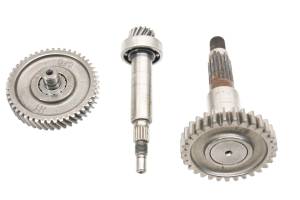 Polaris - 01 Polaris Sportsman 90 2x4 Transmission Bevel Gears Output Shaft - Image 2