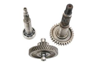 Polaris - 01 Polaris Sportsman 90 2x4 Transmission Bevel Gears Output Shaft - Image 3
