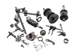 Kawasaki - 99 Kawasaki Bayou 220 2x4 Transmission Shift Forks & Drum KLF220 - Image 1