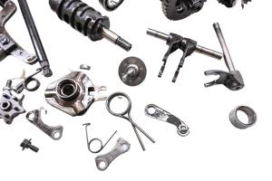 Kawasaki - 99 Kawasaki Bayou 220 2x4 Transmission Shift Forks & Drum KLF220 - Image 4