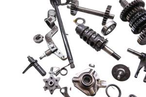 Kawasaki - 99 Kawasaki Bayou 220 2x4 Transmission Shift Forks & Drum KLF220 - Image 6