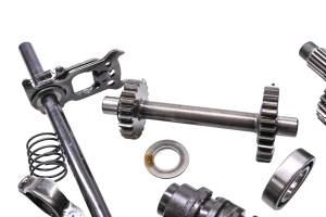 Kawasaki - 99 Kawasaki Bayou 220 2x4 Transmission Shift Forks & Drum KLF220 - Image 7