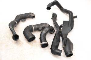Kawasaki - 99 Kawasaki Prairie 400 4x4 Clutch Snorkel Intake Vent Tubes KVF400 - Image 2