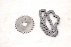 Yamaha - 12 Yamaha Grizzly 300 2x4 Oil Pump Gear & Chain YFM300G - Image 1