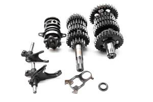 85 Kawasaki KX125 Transmission Shift Forks & Drum