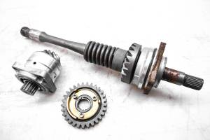 04 Kawasaki Prairie 360 4x4 Transmission Bevel Gears Output Shaft KVF360