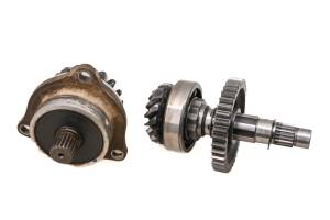 Honda - 84 Honda ATC200ES Transmission Bevel Gears Output Shaft Big Red 200 - Image 7