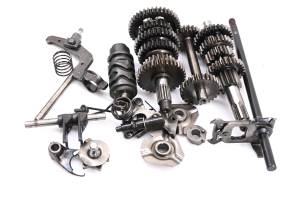 01 Kawasaki Bayou 220 2x4 Transmission Shift Forks & Drum KLF220