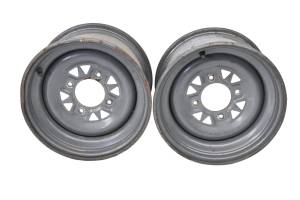 01 Arctic Cat 500 Auto 4x4 Front Wheels Rims 12X6.5 4/115