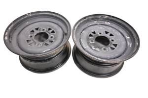 01 Arctic Cat 250 2x4 Front Rear Wheels Rims 12X6.5 4/115