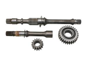 01 Honda Rancher 350 ES 4x4 Transmission Output Shafts & Gears TRX350FE