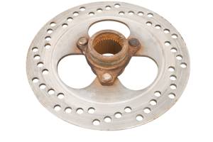 Honda - 97 Honda TRX300EX Rear Brake Disc Rotor & Hub Sportrax 300 2x4 - Image 2