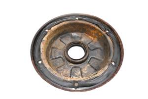 Honda - 86 Honda Fourtrax 125 2x4 Rear Brake Drum Cover Housing TRX125 - Image 3