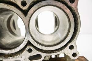 Honda - 07 Honda Aquatrax F-12X Turbo Crankcase Center Crank Case & Cylinders ARX1200T3 For Parts - Image 7