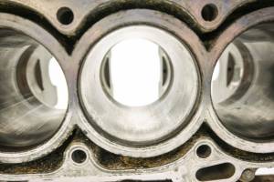 Honda - 07 Honda Aquatrax F-12X Turbo Crankcase Center Crank Case & Cylinders ARX1200T3 For Parts - Image 8