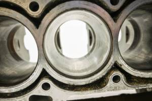 Honda - 07 Honda Aquatrax F-12X Turbo Crankcase Center Crank Case & Cylinders ARX1200T3 For Parts - Image 9