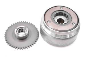 Honda - 87 Honda Fourtrax 125 2x4 Flywheel Starter Clutch Bearing & Gear TRX125 - Image 3