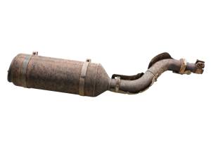 Honda - 02 Honda Rubicon 500 4x4 Muffler Exhaust Pipe TRX500FA - Image 2